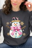 Pretty in Pink Snowman Graphic Collection