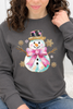 Pretty in Pink Snowman Graphic Collection
