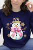 Pretty in Pink Snowman Graphic Collection