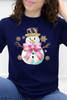 Pretty in Pink Snowman Graphic Collection