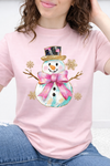 Pink Tultex Tee