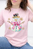 Pretty in Pink Snowman Graphic Collection