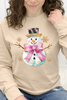Pretty in Pink Snowman Graphic Collection