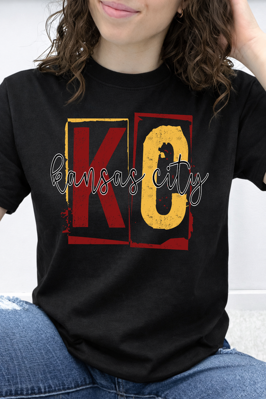 Kansas City KC Block Graphic Collection