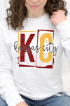 White Long Sleeve Tultex Tee