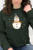 Cozy Watercolor Snowman Graphic Collection