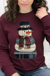 Burgundy Long Sleeve Tultex Tee