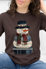 Denim Patchwork Snowman Graphic Collection