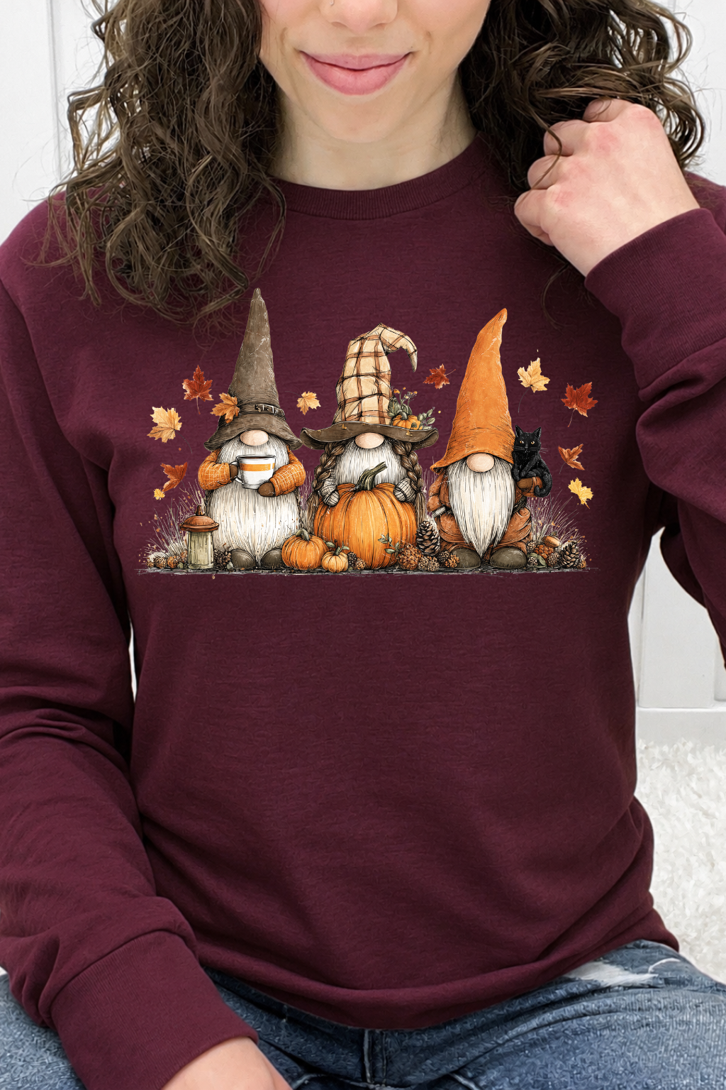 Black Cat Autumn Gnomes Graphic Collection