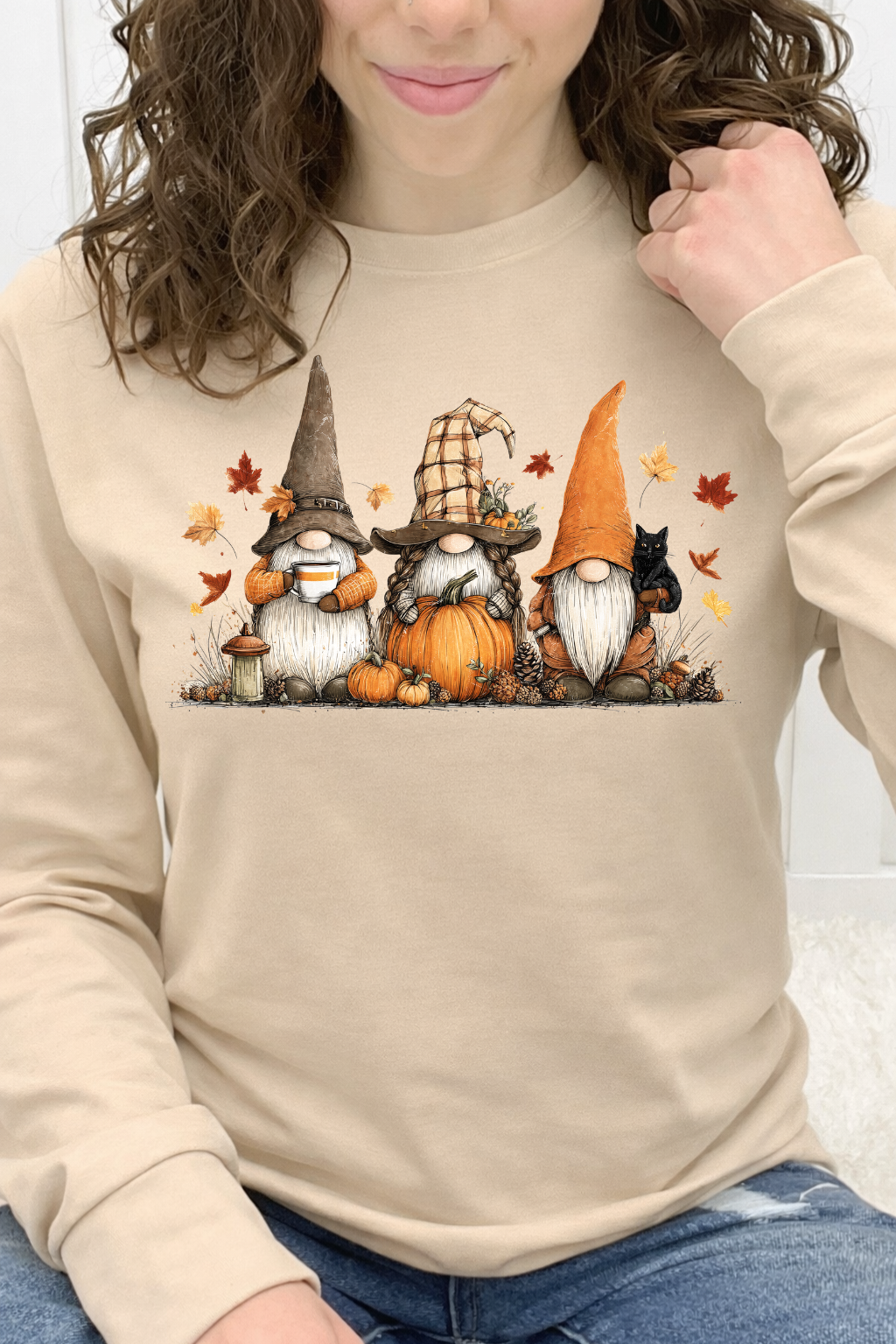 Black Cat Autumn Gnomes Graphic Collection