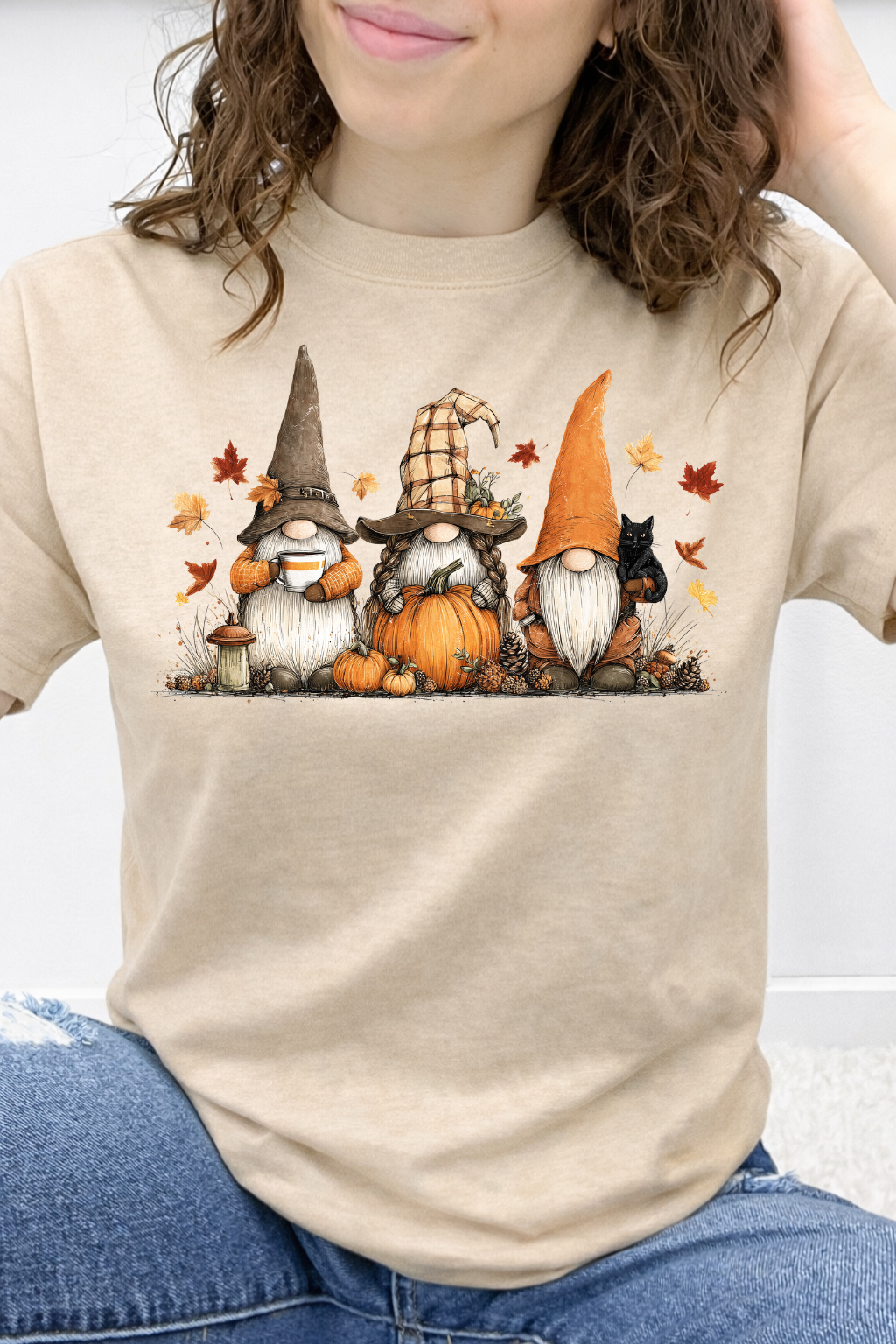 Black Cat Autumn Gnomes Graphic Collection