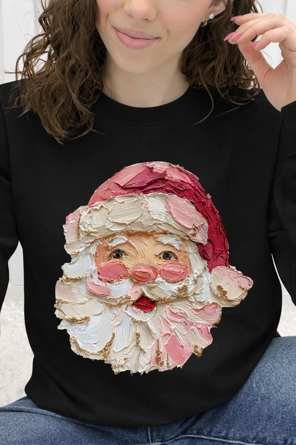 The Painted Blushing Claus Graphic Collection
