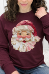 Burgundy Long Sleeve Tultex Tee