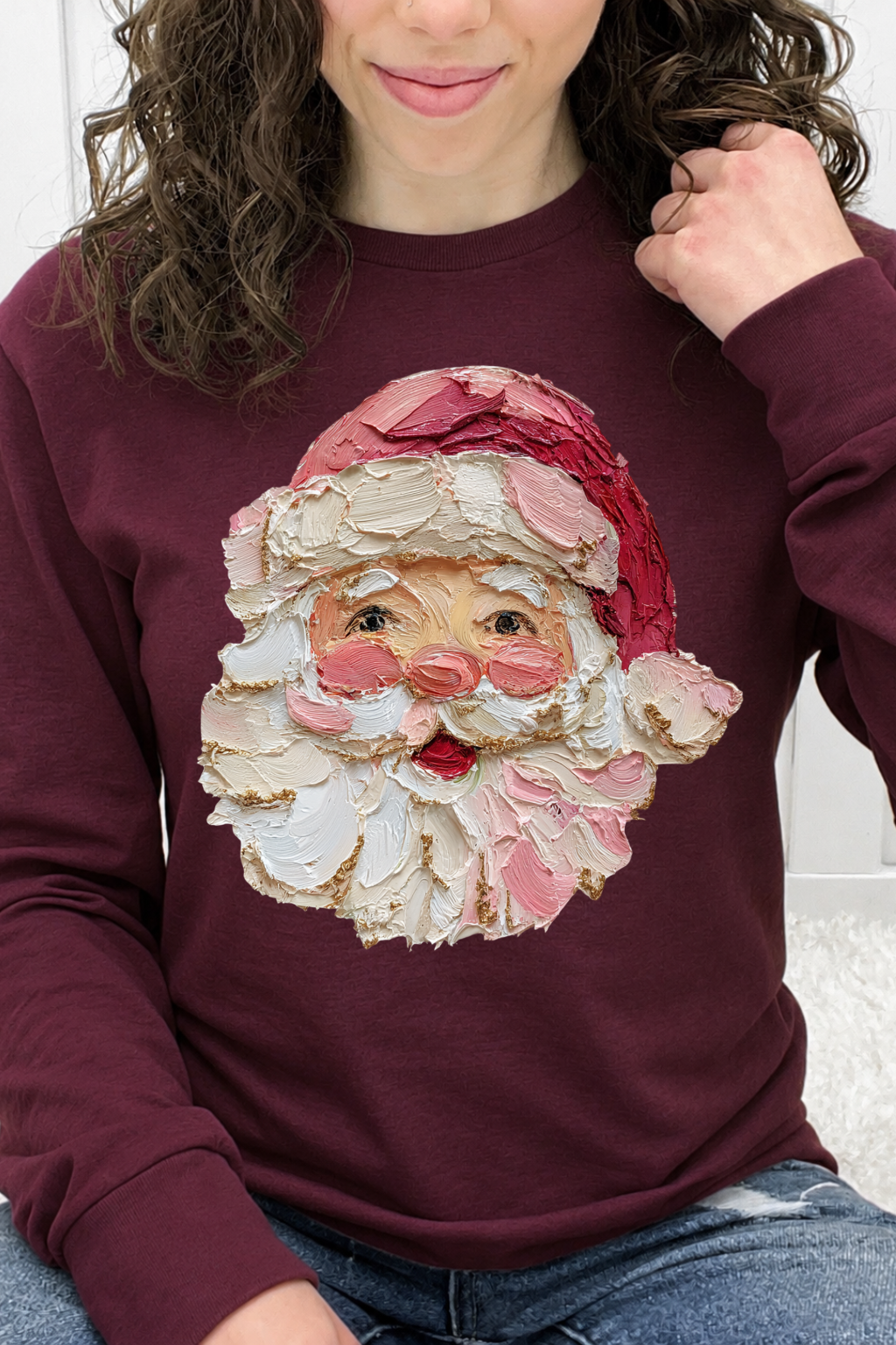 The Painted Blushing Claus Graphic Collection