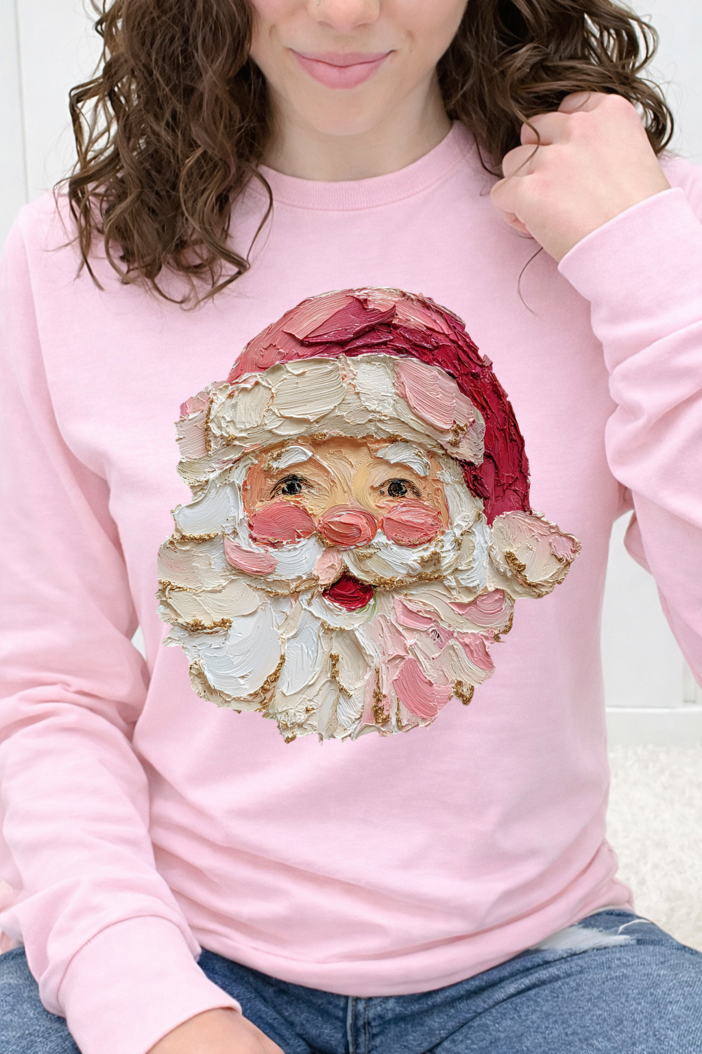 The Painted Blushing Claus Graphic Collection