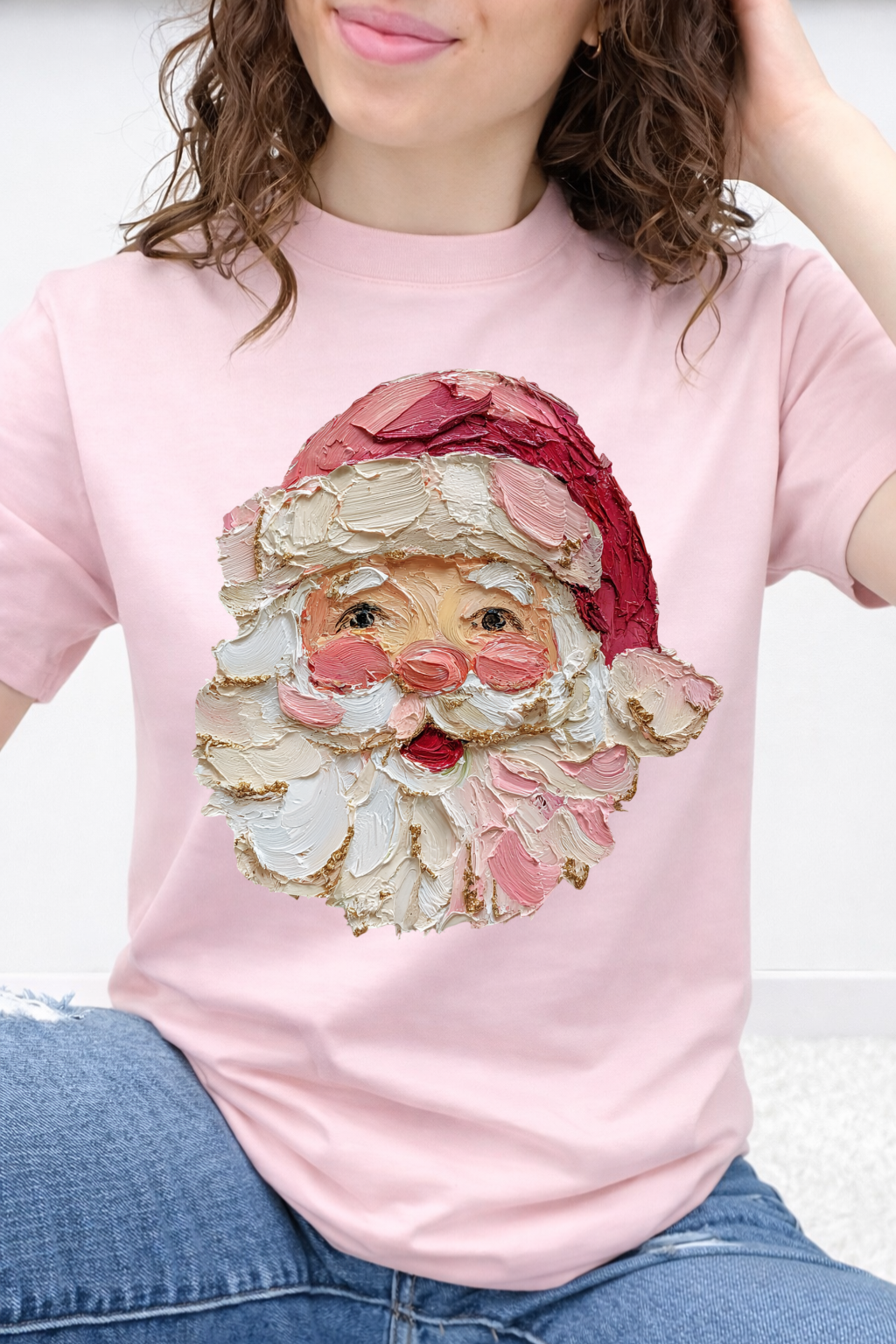 The Painted Blushing Claus Graphic Collection