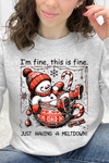 Heather Grey Gildan Sweatshirt