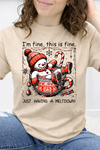 Sand Tultex Tee