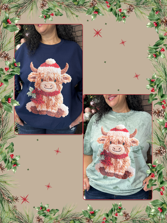 Highland Holiday Cutie Graphic Shirt