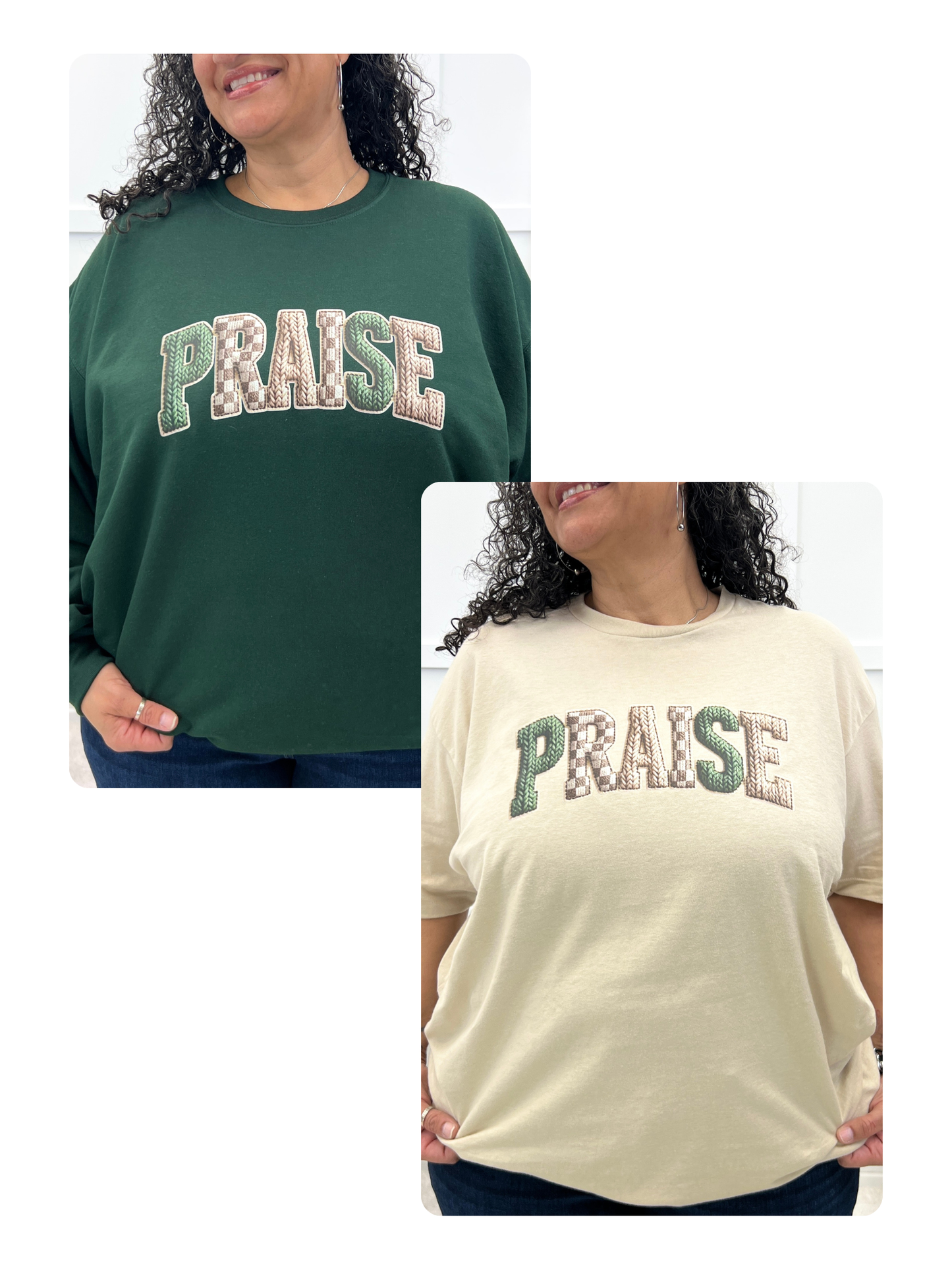 Knit PRAISE Graphic Shirt