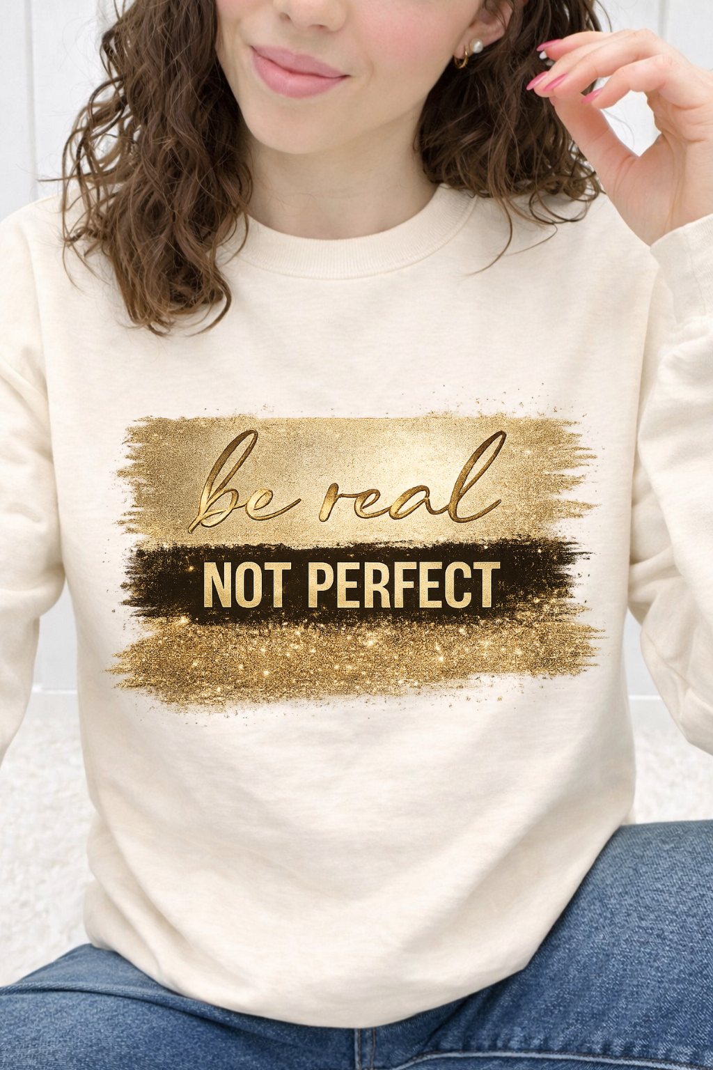 Be Real Not Perfect Graphic Collection
