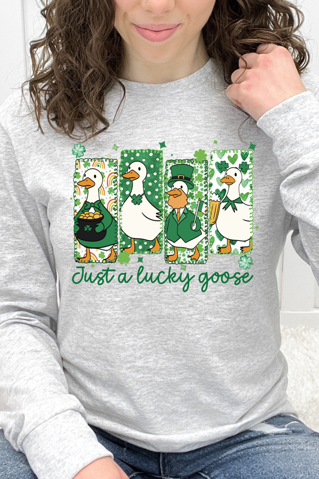 Saint Patrick's Day Lucky Goose Graphic Collection