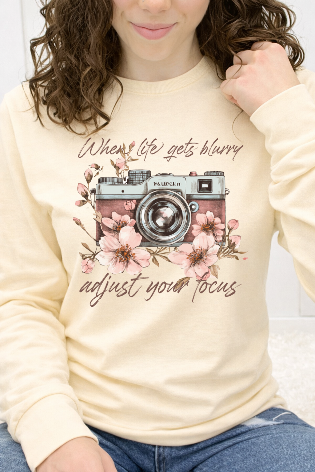 When Life Gets Blurry Adjust Your Focus Graphic Collection