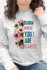 Bloom Where You Are Planted Floral Graphic Collection