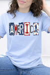 Light Blue Comfort Colors Tee