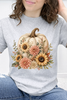 Floral Sunflower Pumpkin Graphic Collection