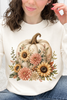 Floral Sunflower Pumpkin Graphic Collection