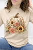 Floral Sunflower Pumpkin Graphic Collection