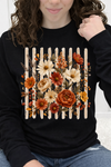 Black Long Sleeve Tultex Tee