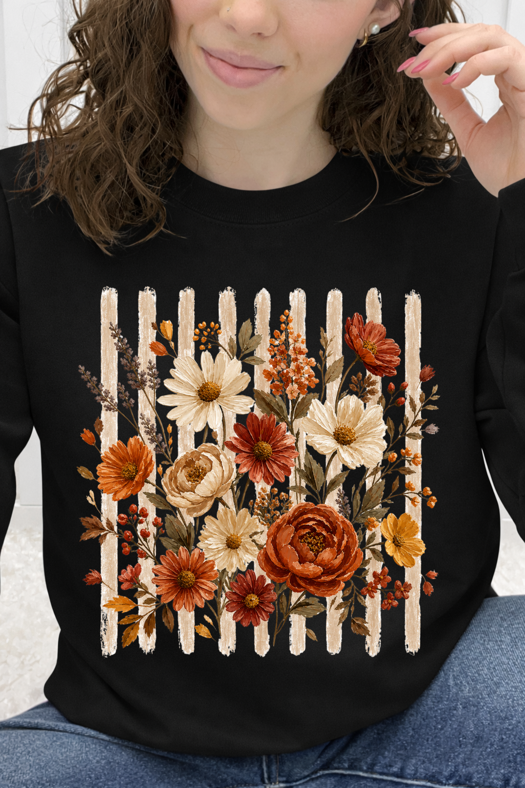 Harvest Blooms & Stripes Graphic Collection
