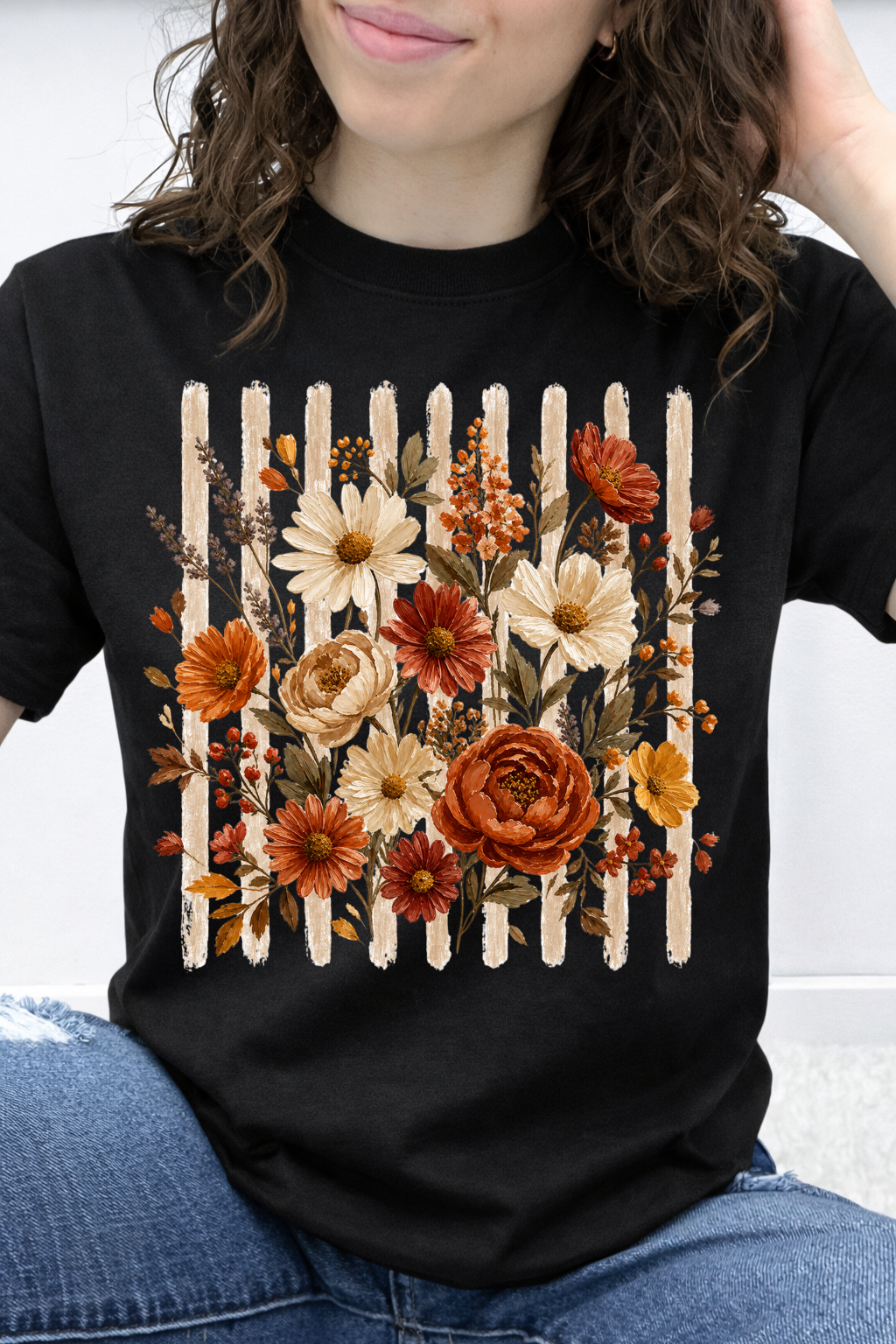Harvest Blooms & Stripes Graphic Collection