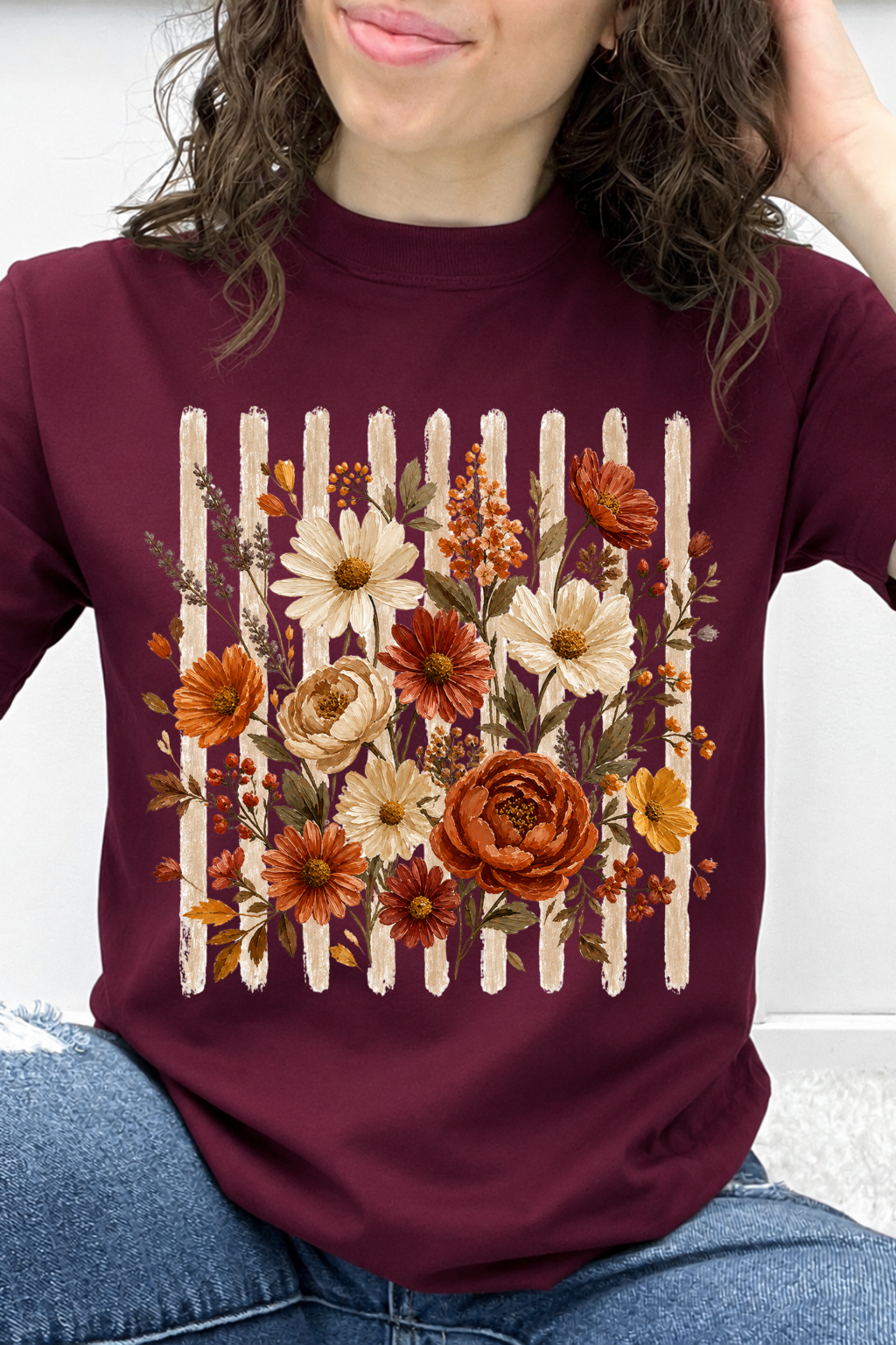 Harvest Blooms & Stripes Graphic Collection