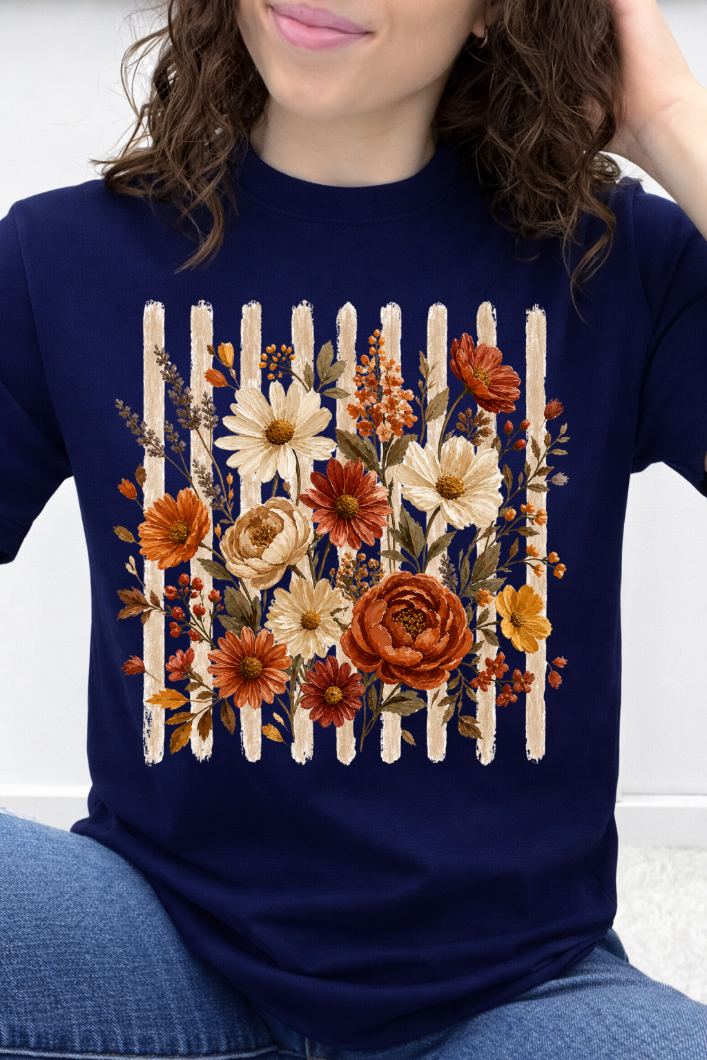 Harvest Blooms & Stripes Graphic Collection