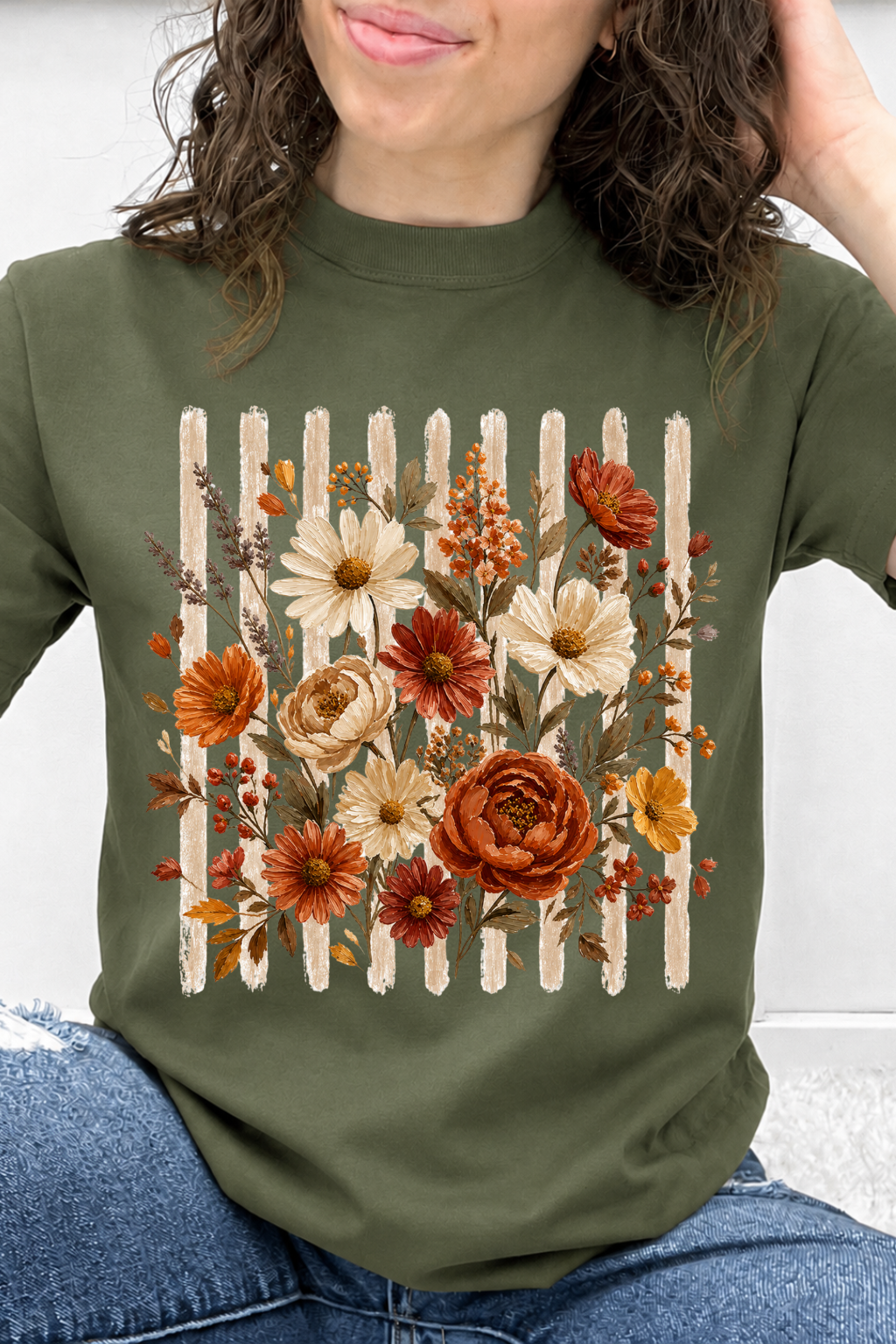 Harvest Blooms & Stripes Graphic Collection