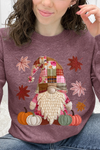 Heather Burgundy Gildan Sweatshirt