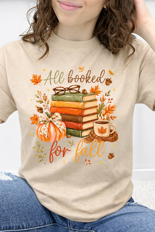 All Booked For Fall Graphic Collection