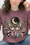 Heather Burgundy Gildan Sweatshirt