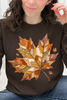 Painted Patchwork Maple Leaf Graphic Collection