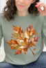 Painted Patchwork Maple Leaf Graphic Collection