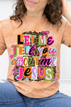 Orange Color Blast Tee