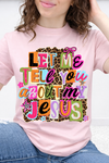 Pink Tultex Tee