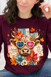 Burgundy Gildan Sweatshirt