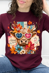 Burgundy Gildan Tee