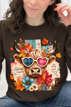 Chocolate Gildan Sweatshirt