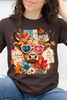 Heart Eyes Highland Cow – "Leaves Fall One by One" Graphic Collection