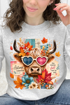 Heather Grey Gildan Sweatshirt